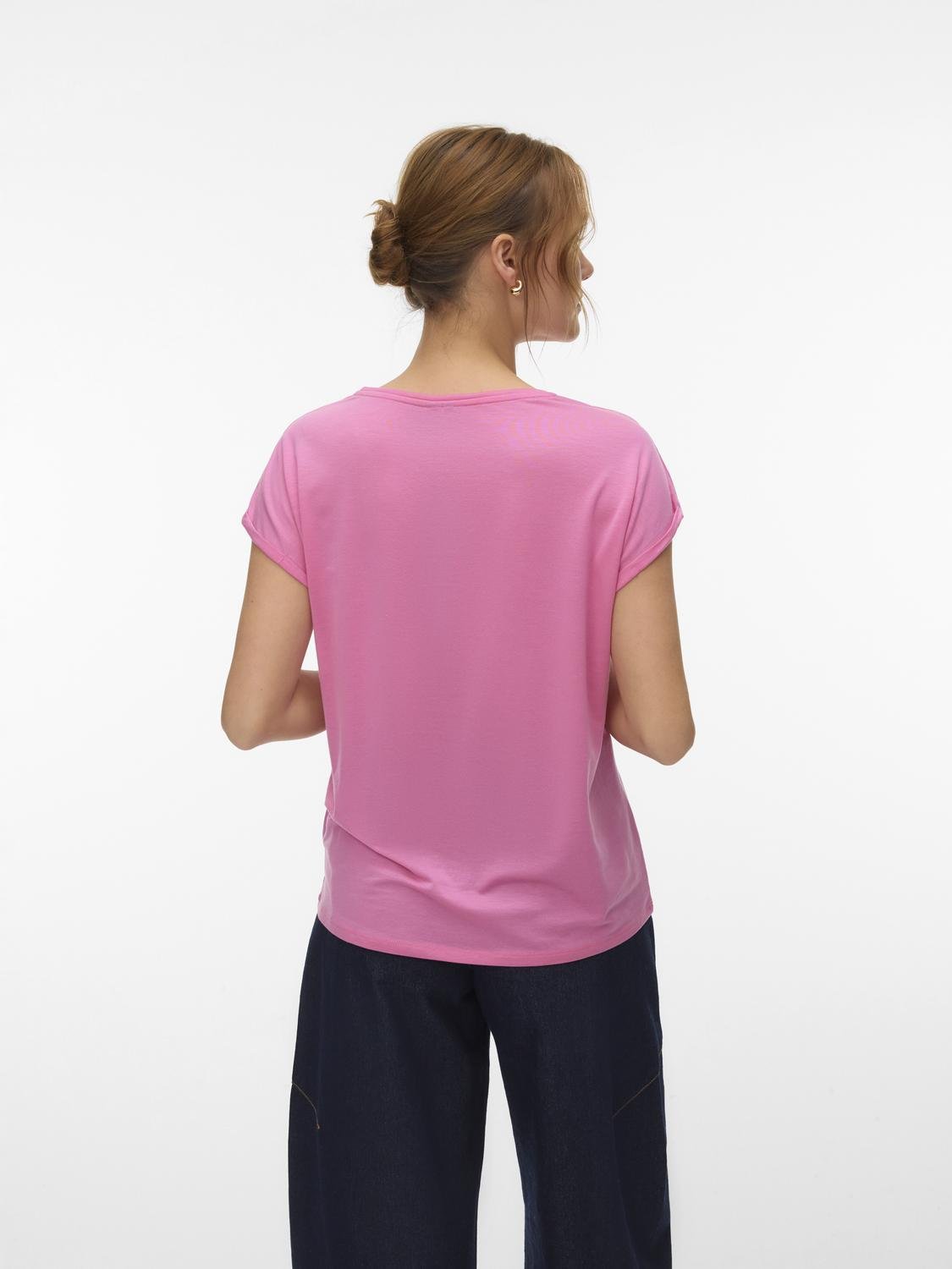 VMAVA T-Shirt - Pink Cosmos - VERO MODA & VILA Bergvik